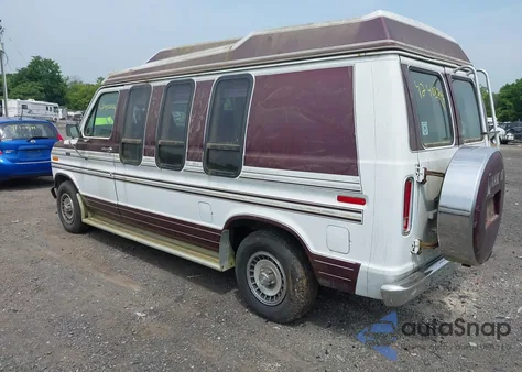 1991 Ford Econoline E150 Van from USA, damaged, VIN 1FDEE14N6MHA13731